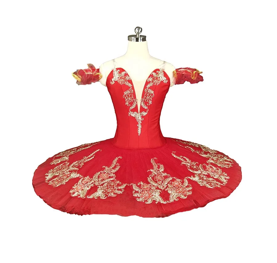 Профессиональная дешевая 12 слойная одежда для выступлений девушек размер на