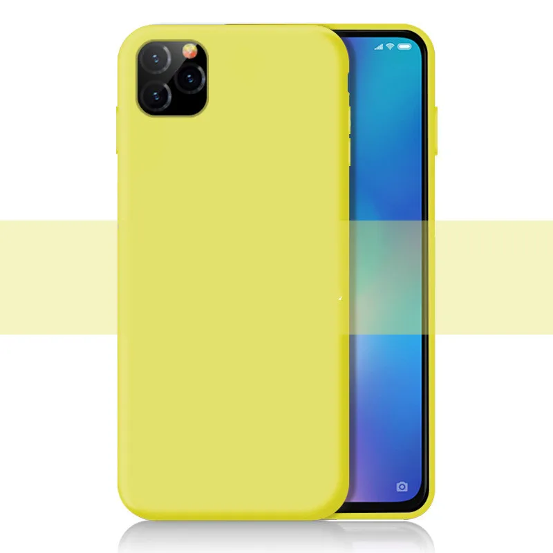 Phone Case For iPhone 11 Pro iphone 7 8 Plus 6 6S Silicone Liquid Original Cover XS Max XR X Cases | Мобильные телефоны и