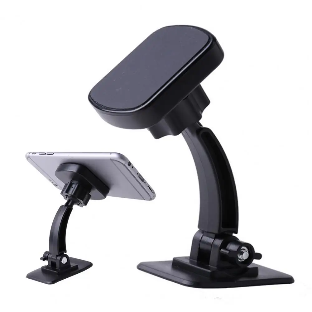 

Adjustable Mini Magnetic Car Center Console Front Glass Desk Mobile Phone Holder Bracket