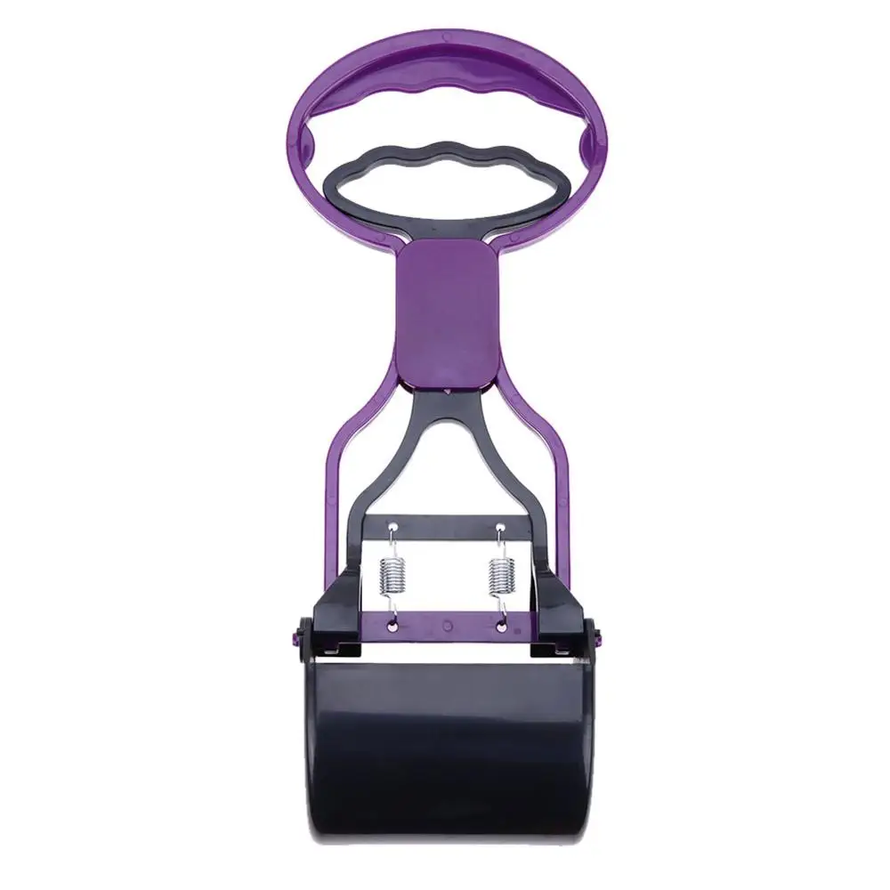 purple s 1 шт складной 30/60 см собака Pooper переносной домашних животных Собака Щенок Кот корма Совок очиститель Палочки вверх отходов ПЭТ Товары для собак - Цвет: purple s