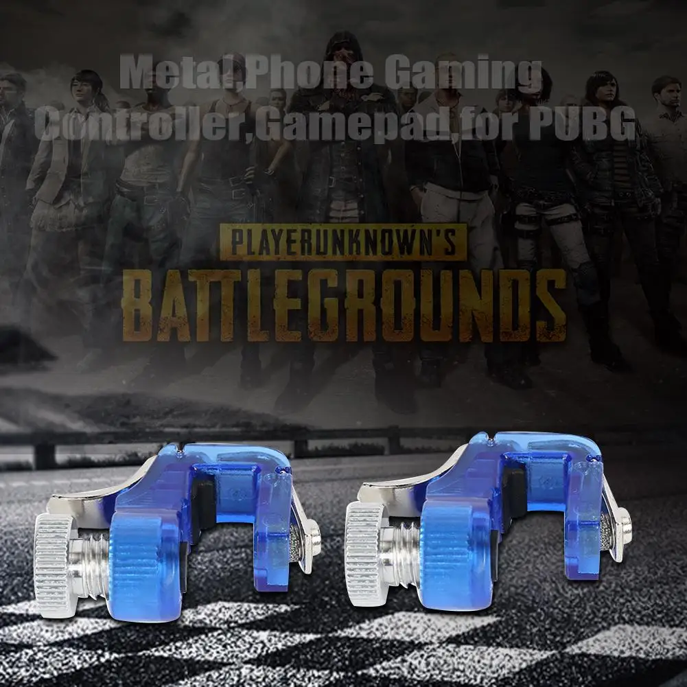 2шт S10 цинковый сплав мобильный телефон шесть пальцев Кнопка Fire Aim ключ игровой