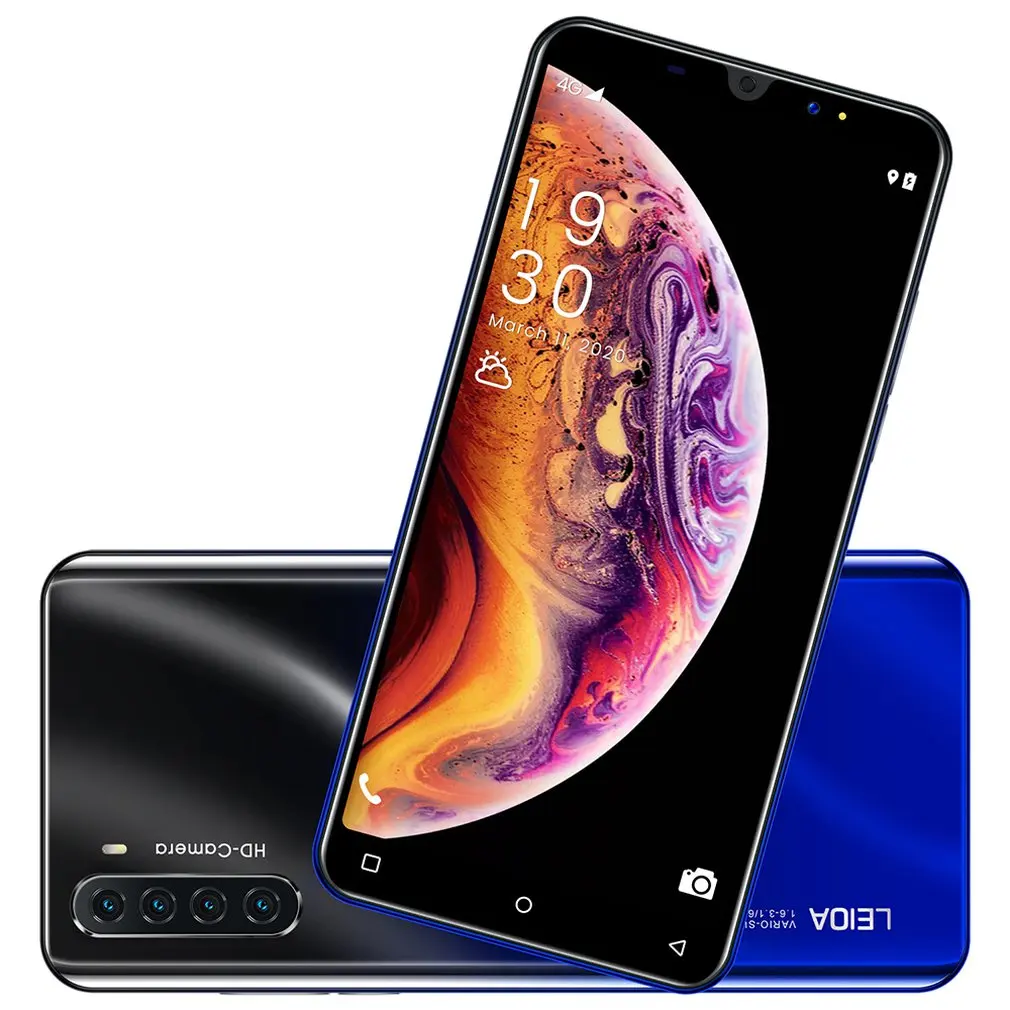 

P33 Smart Phone 5 Inch 3G Large Screen Mobile Phone 512Mb Ram High Capacity Real Fingerprint Face Unlock Phones