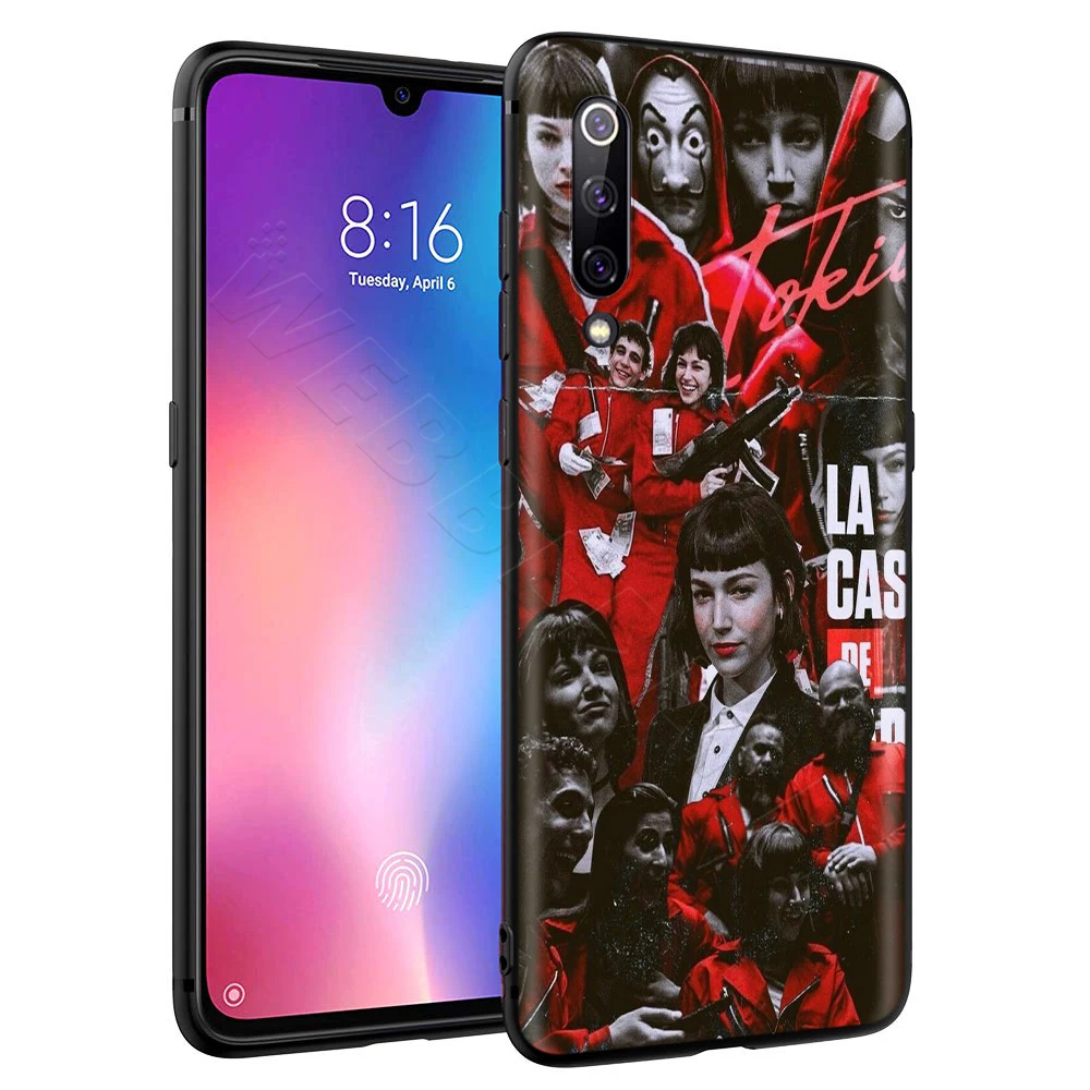 Чехол La Casa De Papel для Xiaomi Redmi 4A 4X 5 5A 6 6A 7 7A S2 Note Go K20 Pro Plus Prime 8T|Бамперы| |