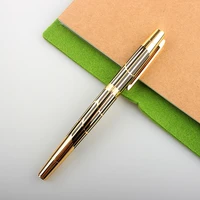luxury gift pen 8017 fountain pen 0 5mm nib calligraphy pen high quality ink pens for writing metal student school supplies