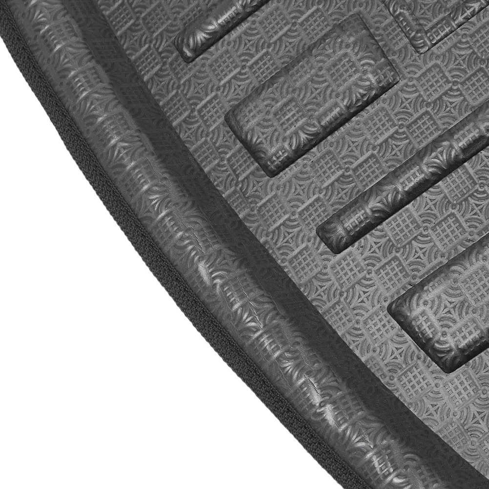 

For Ford Escape 2013 Rear Trunk Cargo Mat TPR Tray Carpet Mud Protector Cover Black Car Accessories