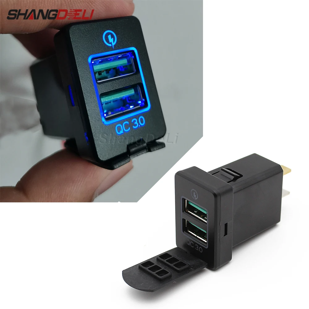 car phone usb fast charging phone charger adapter for mitsubishi outlander 3 2018 xpander 2018 eclipse cross asx free global shipping