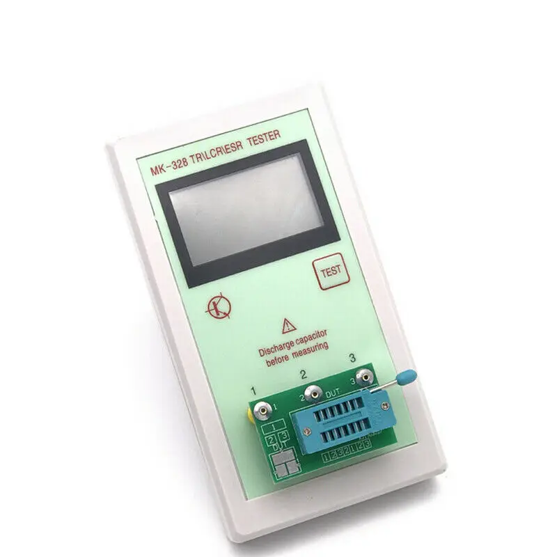 

MK-328 TR/LCR/ESR Tester Transistor Inductance Capacitance Resistance ESR Meter