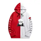 Толстовка мужская с японским аниме Akatsuki Yahiko, свитшот с принтом, тонкая одежда в стиле пэчворк, уличная одежда в стиле хип-хоп