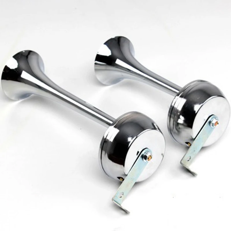 

Универсальный двухтрубный Электрический клаксон с кронштейном и держателем для грузовика 12 В/24 В без источника воздуха