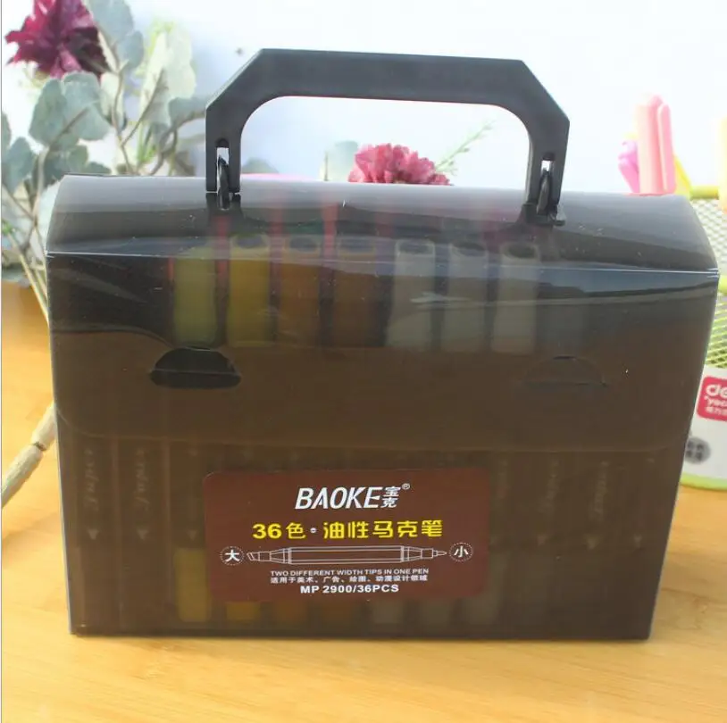 Профессиональный цветной маркер водный цвет s канцелярские принадлежности с