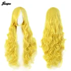 Парик Ebingoo синтетический 30 дюймов, длинный многоцветный для ролевых игр, с аниме рассекающим демонов киметасу, шиназугава санеми, для ролевых игр