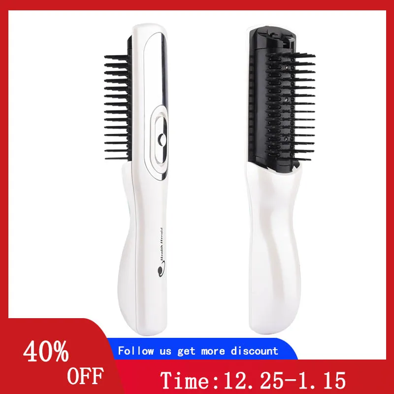 Электрический лазерный гребень для массажа волос оборудование лечения