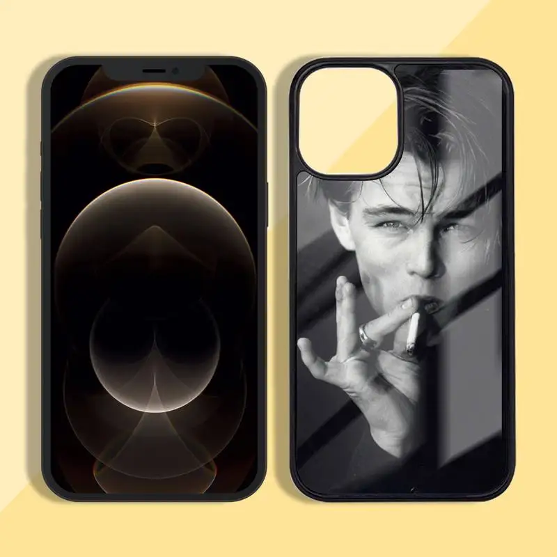

cool Leonardo Dicaprio Phone Case Silicone TPU+PC For iPhone 11 12 mini Pro MAX 5 6 7 8 Plus Samsung Note20 10 Plus S7 8