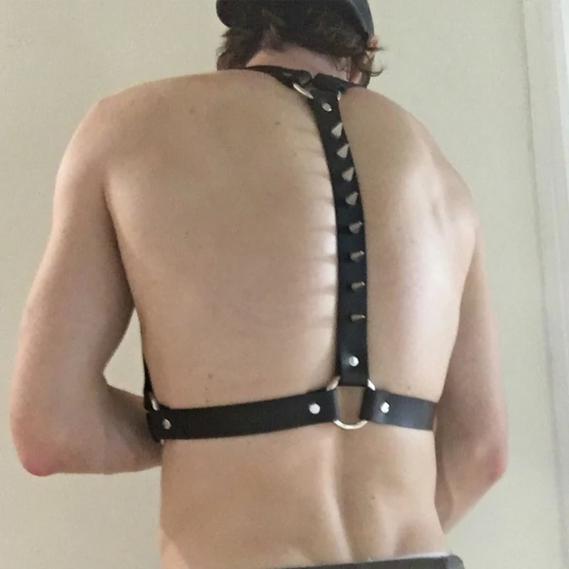 Кожаный ремень CKMORLS укороченные топы пояса для чулок регулируемый поясной БДСМ