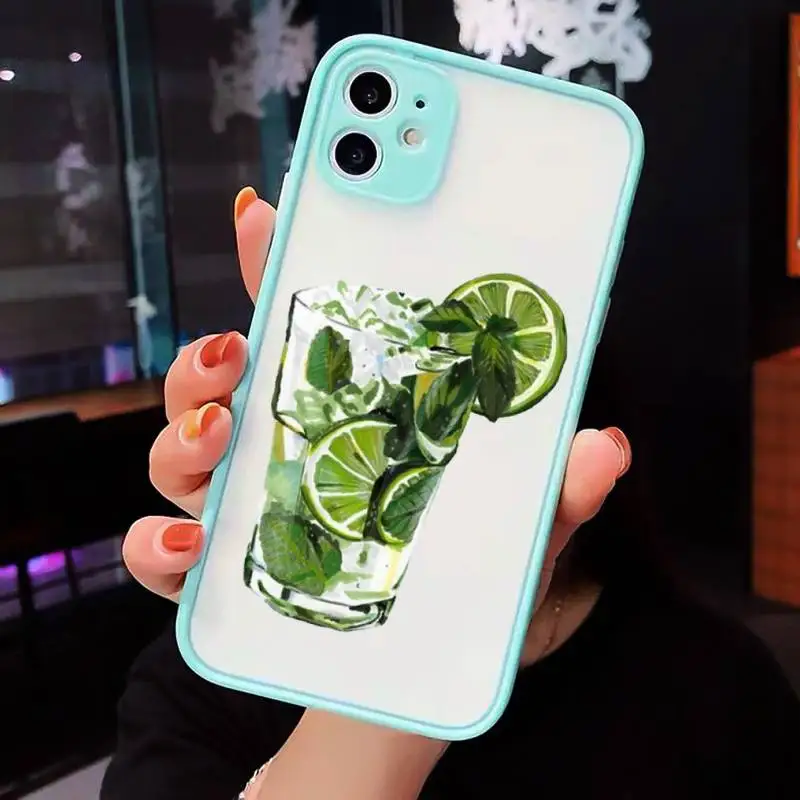 

Fashion Feather art pattern high quality Phone Cases matte transparent For iphone 7 8 11 12 plus mini x xs xr pro max cover