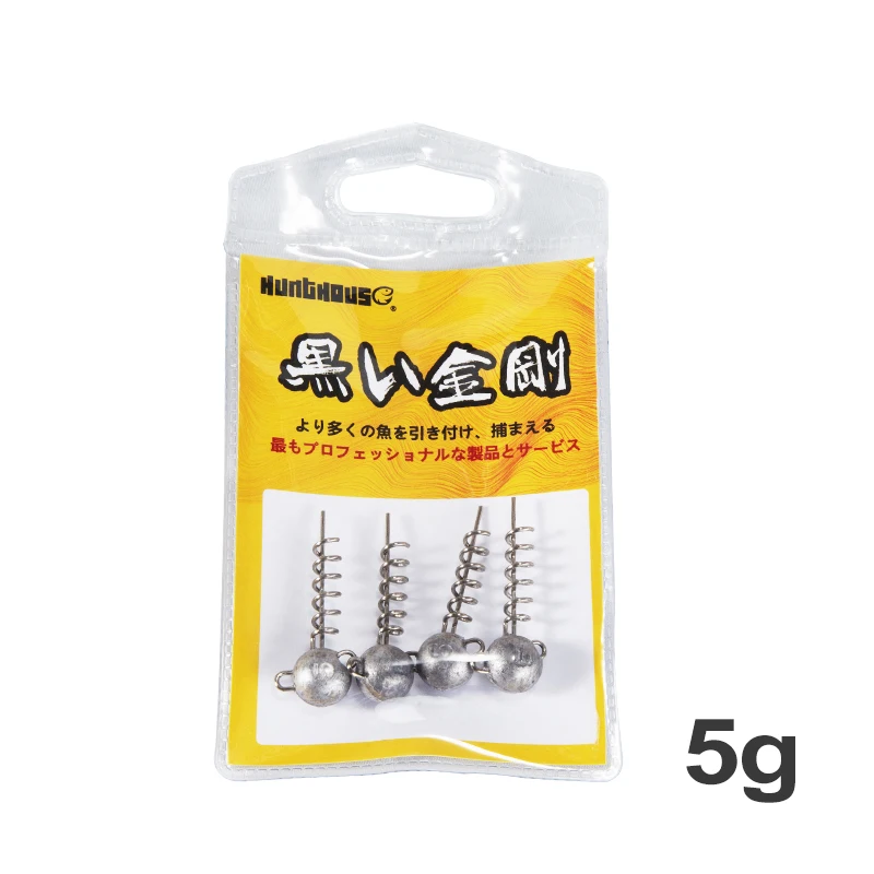 310-5g Hunthouse мягкий винт для приманки, головка джига для big shad 5 г 10 г 15 г 20 г рыболовный инструмент рыболовное оборудование - Цвет: 310-5g