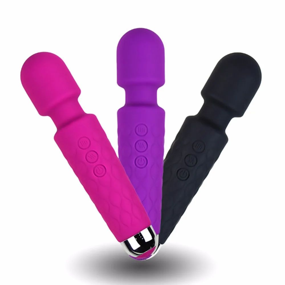 

Мощный многоскоростной водонепроницаемый вибратор AV для точки G, секс-игрушки, массажер Magic Wand, Вибраторы женские секс-товары 3 цвета