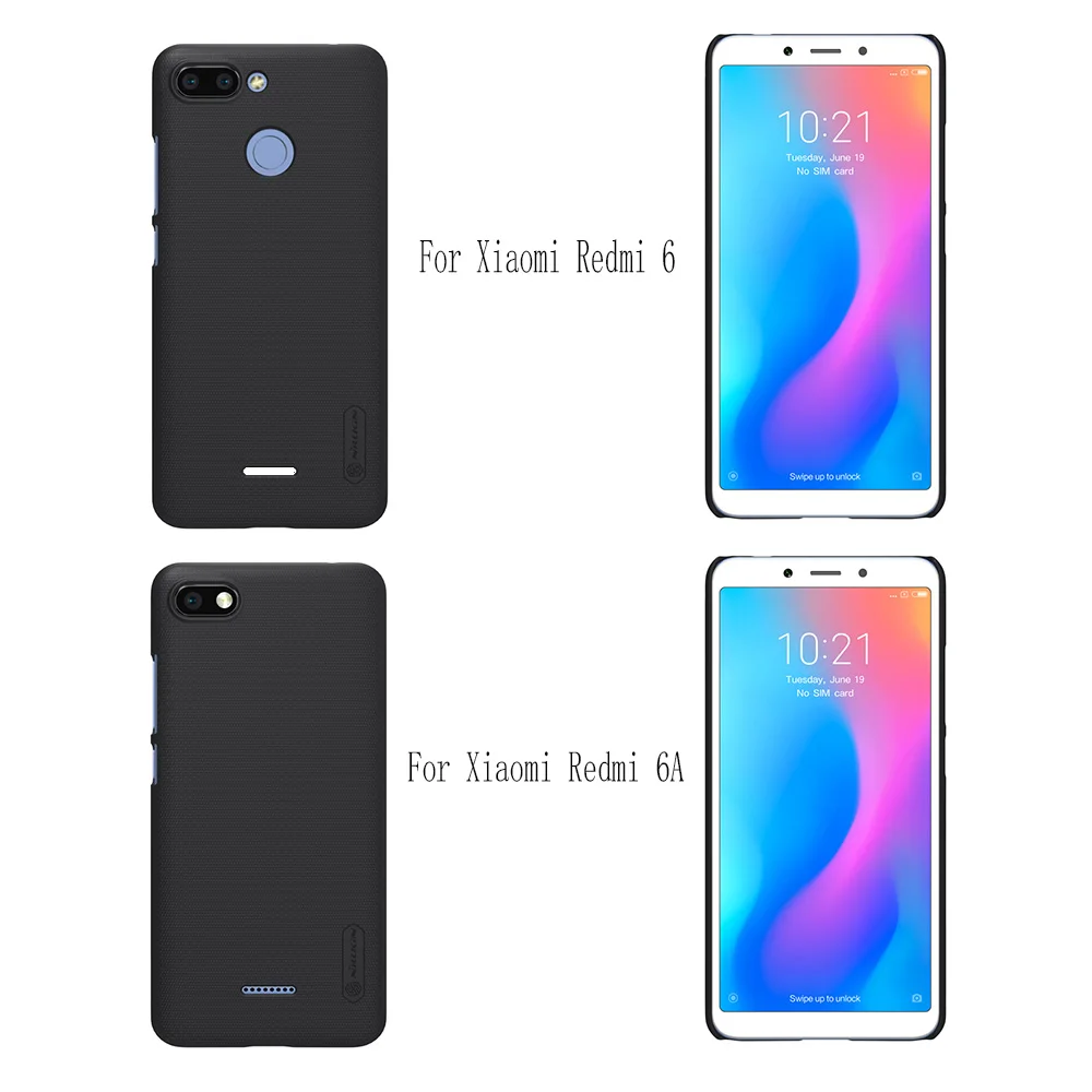 Чехол Nillkin для xiaomi Redmi 9/9A/9C redmi 8/8A / 7/7A/ 6/6A/6 Pro/5/5A Матовый Жесткий чехол-накладка из