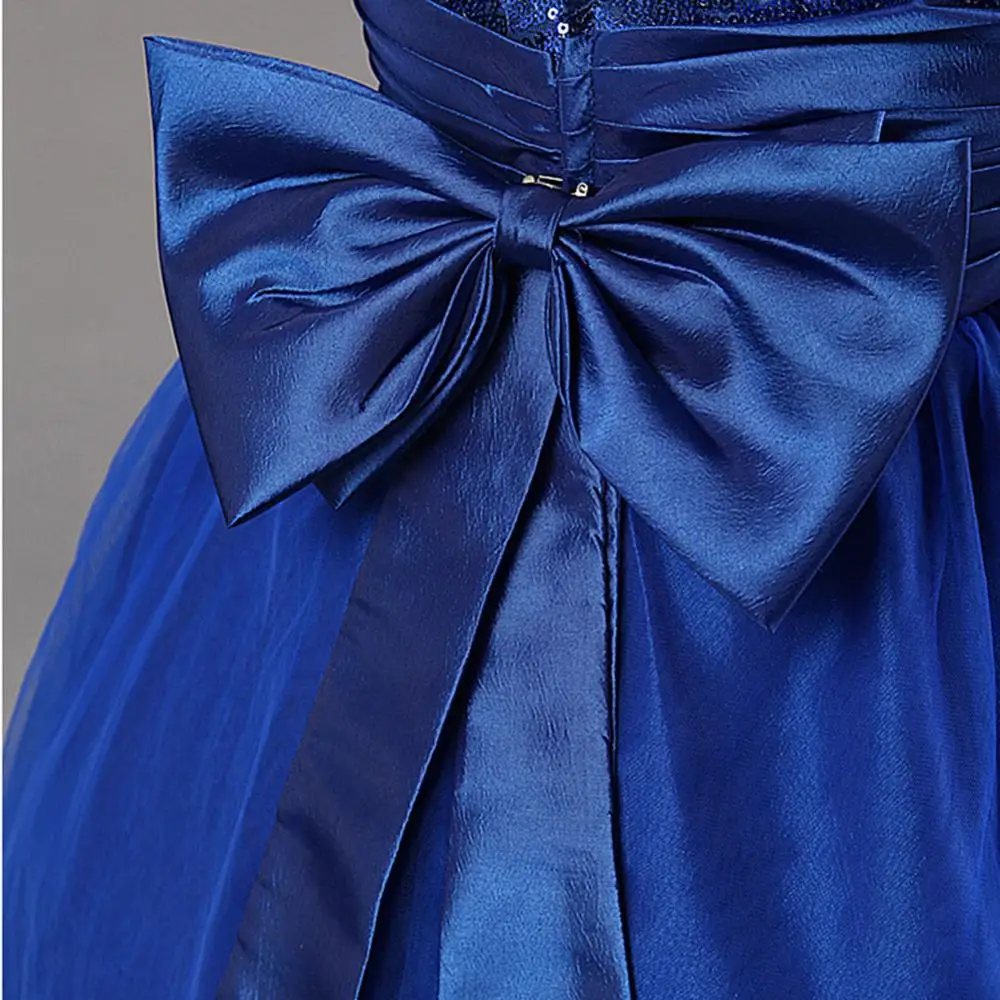 Летние платья для девочек платье принцессы с блестками праздничная одежда