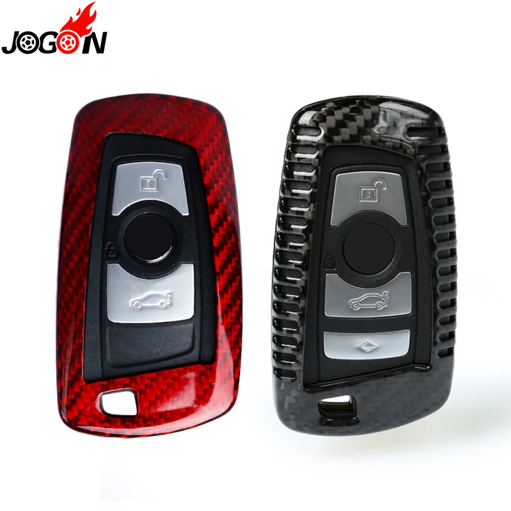 Чехол для ключа из углеродного волокна BMW X3 F25 X4 F26 F1 2 3 4 5 7 Series F20 F22 F30 F31 F34 F32 F10 F07 F12 F01