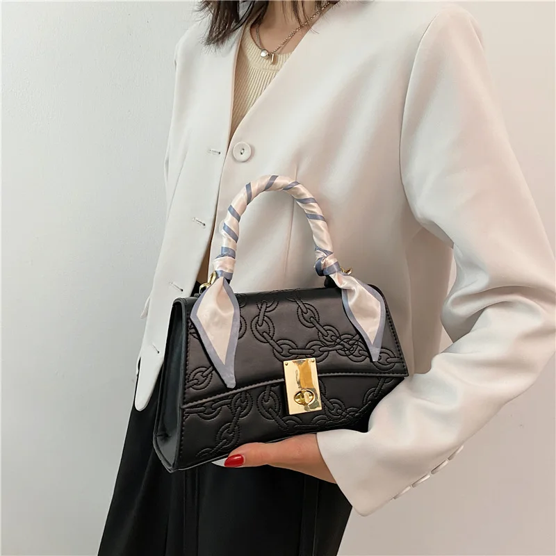 

High-quality Ladies Printed Cartoon Shoulder Bag 2021 Summer Wild New Female Bag Fashion Messenger Portable Small Square Bag