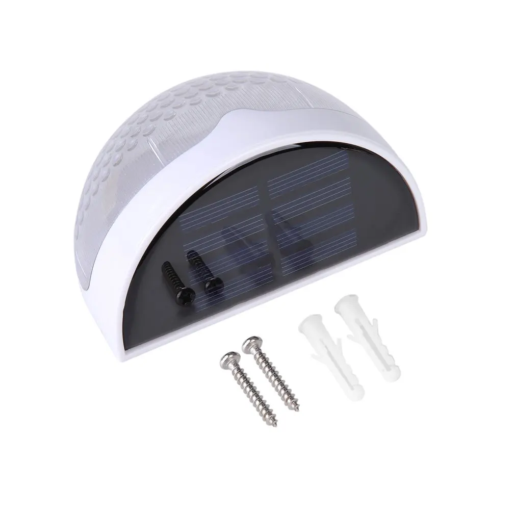 Водонепроницаемый 6 светодиодный светильник на солнечной батарее наружный