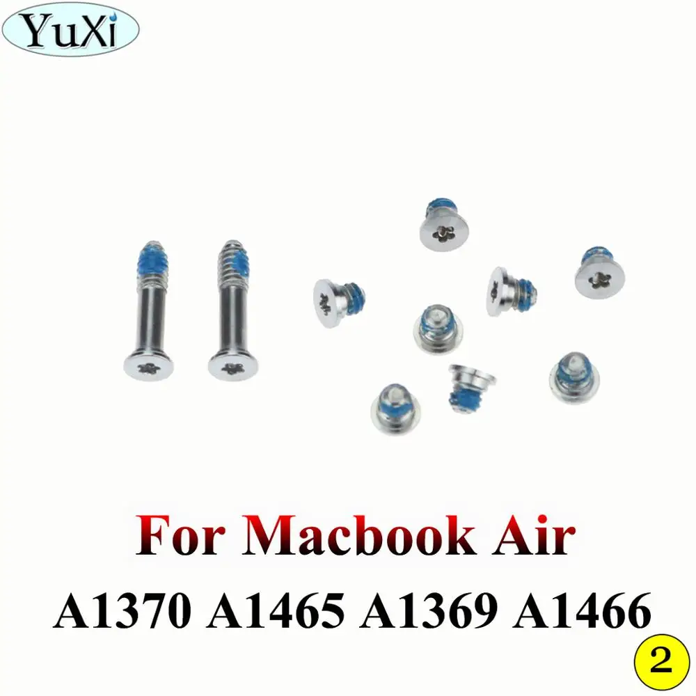 Винты YuXi для задней крышки MacBook Pro Retina Macbook A1278 A1286 A1297 A1398 A1425 A1707 винты нижней