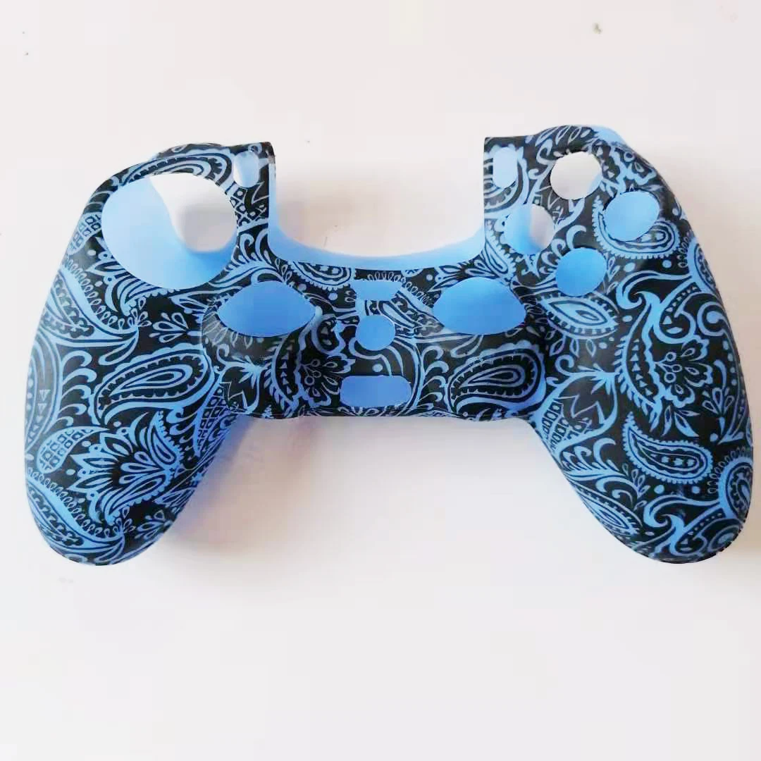 Камуфляжный Мягкий силиконовый чехол защитный для Sony Playstation 4 PS4 Dualshock контроллер