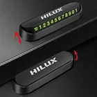 Автомобильный временный стоп-сигнал, парковочная карточка, телефонный номер, карточка для Toyota Hilux surf vigo revo 2017 2018, аксессуары