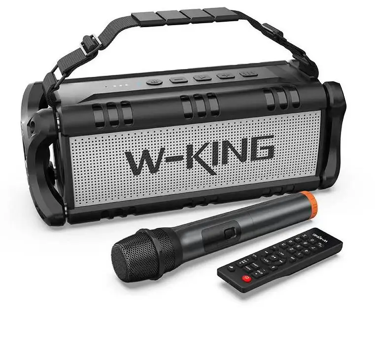 Беспроводные HIFI колонки W King D8 TWS 50 Вт 360 дюйма аккумулятор 10000 мАч|Всепогодные АС| |