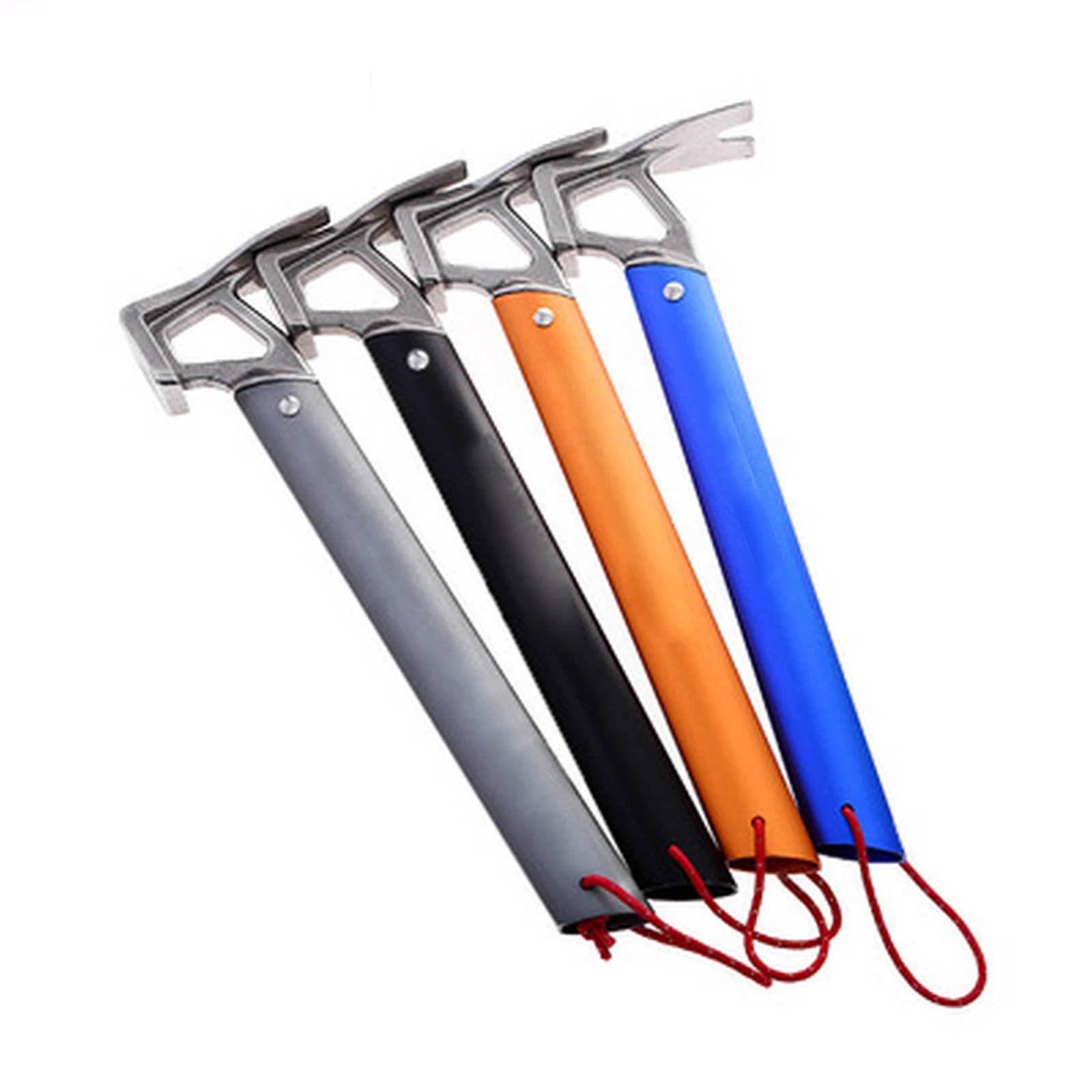

Outdoor Camping Tent Hammer Stainless Steel Tent Nail Puller Tent Peg Accessories Hiking Tent Nail Puller Hammer
