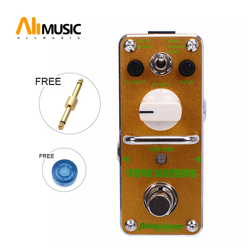New AROMA AFK-3 FUNK MACHINE Auto Aah Pedal Mini Digital Effect True Bypass+Free Connector
New AROMA AFK-3 FUNK MACHINE Auto Aah Pedal Mini Digital Effect True Bypass+Free Connector