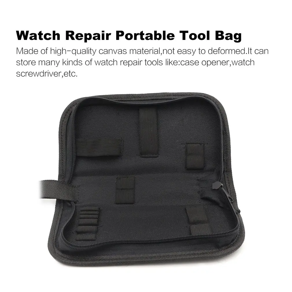 Многофункциональная Холщовая Сумка для ремонта часов Портативная сумка