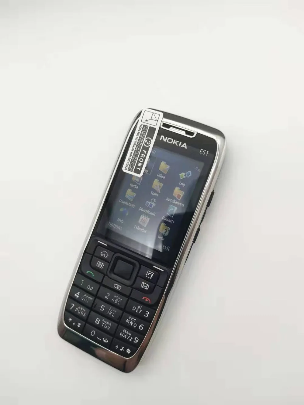 Оригинальные разблокированные мобильные телефоны Nokia E51 без камеры с Bluetooth JAVA wifi разблокировка сотовый телефон Восстановленный