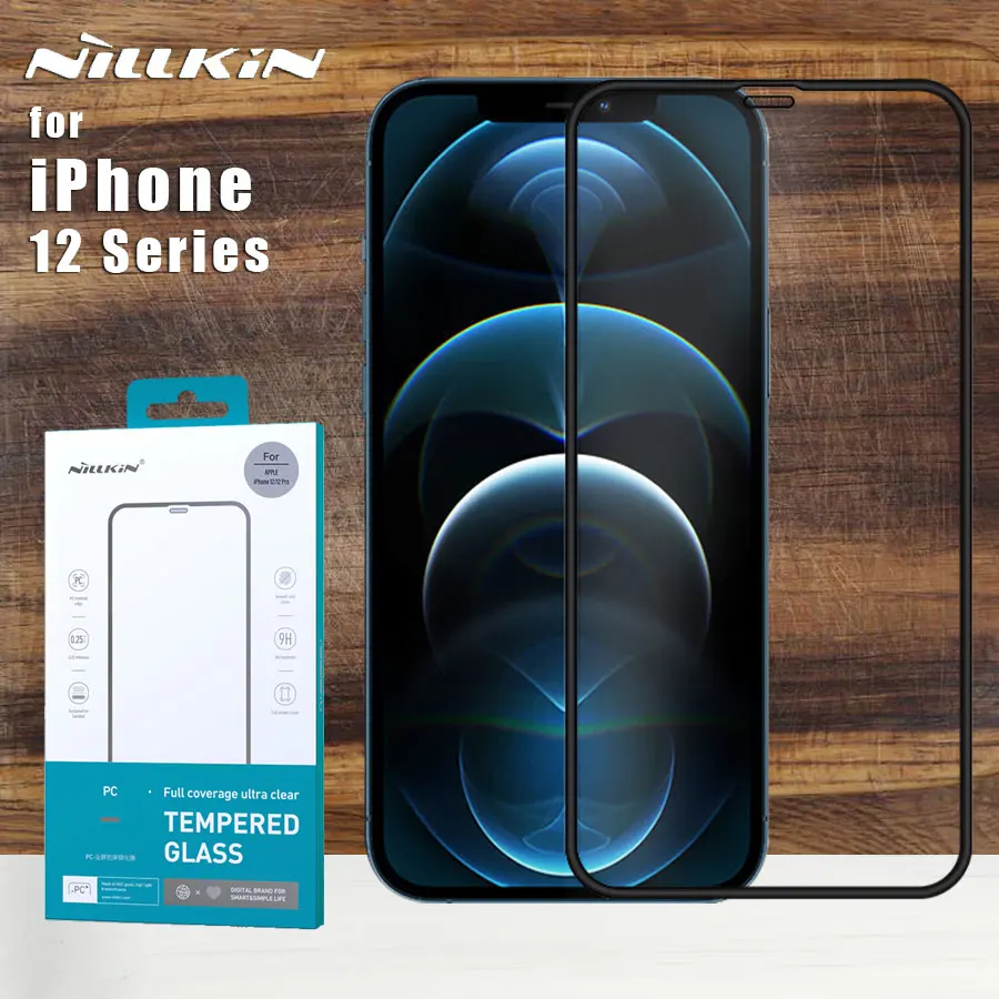 Стекло NILLKIN для iPhone 12 Pro Max защита экрана из поликарбоната CP полное покрытие