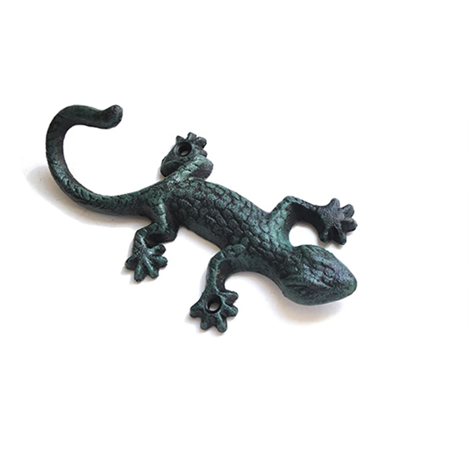 Кованые железные крючки Gecko многофункциональные настенные деревенские для