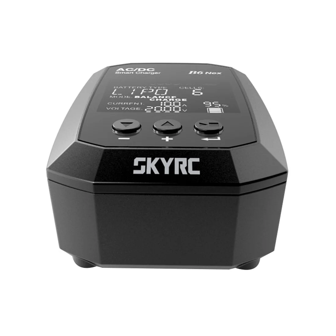 

Интеллектуальное балансирующее зарядное устройство SKYRC B6NEX AC / DC 200 Вт для Li-Ion LiFe NiCd NiMH Smart Battery RC Charger