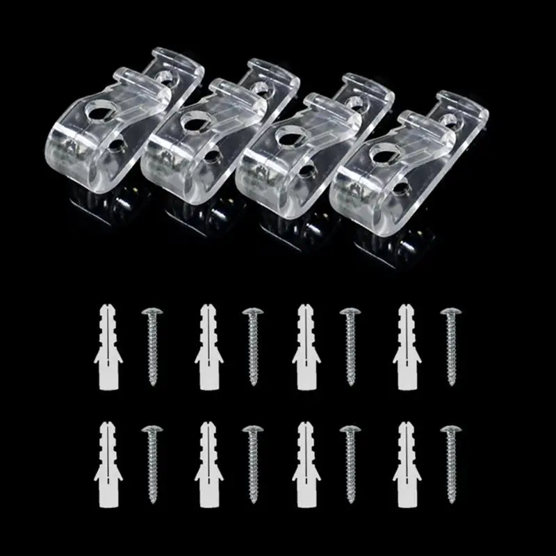 4 шт./компл. зажимы для штор с винтами | Строительство и ремонт