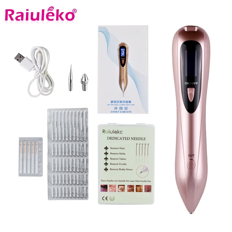 6 уровней плазменной ручка Лазерная литий ионный Красота машина устраняет темные