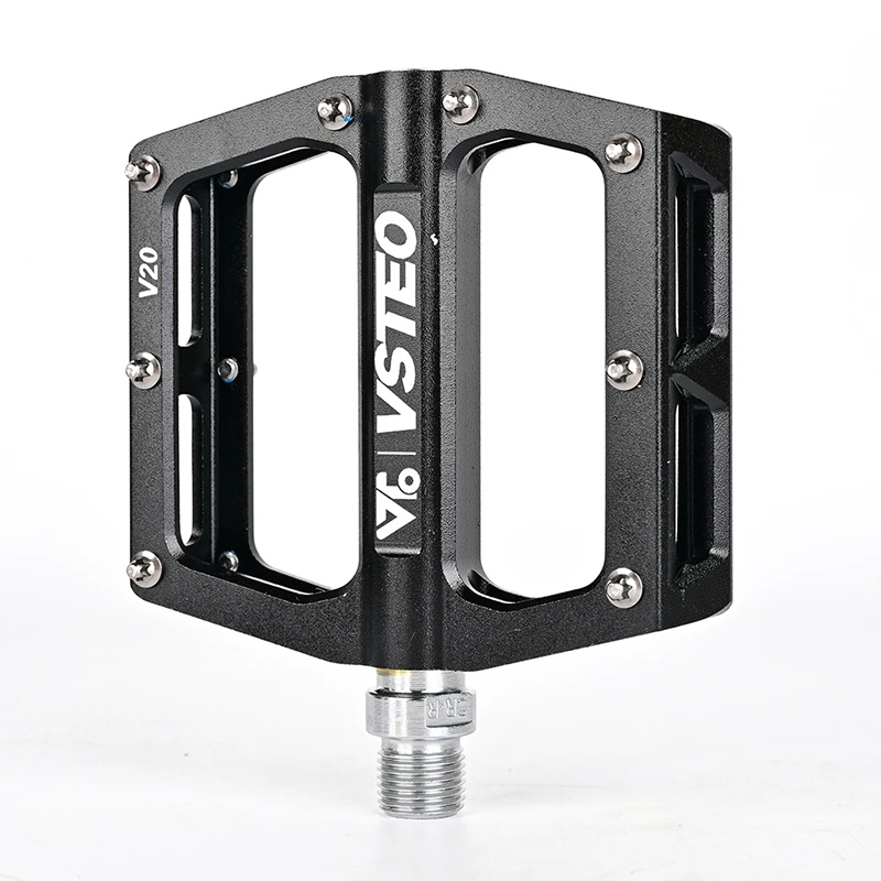 

VSTEO Bicycle Pedals Colorful Bearing Bike Pedals Ultralight Mountain Bike Pedals for MTB Road Bike Folding Bike