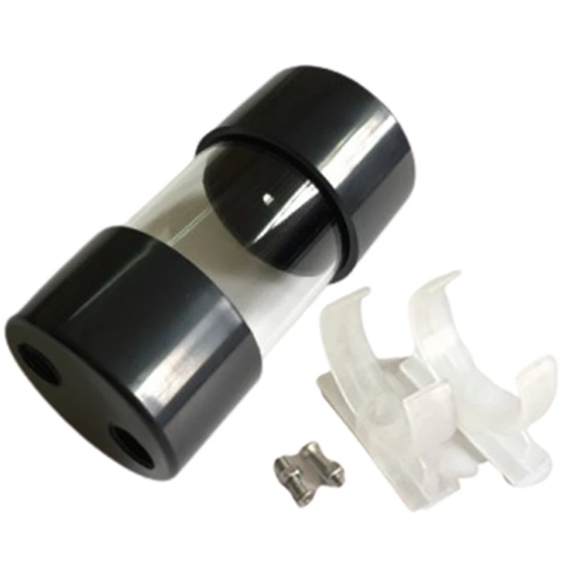 Кулер для воды 100 мм прозрачный цилиндрический набор водяного охлаждения