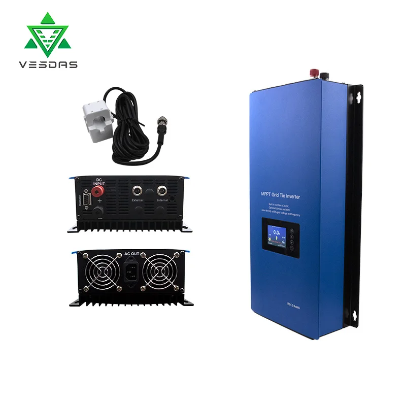 Солнечный на сетке галстук инвертор 2000 Вт микро MPPT Сетка Инвертор