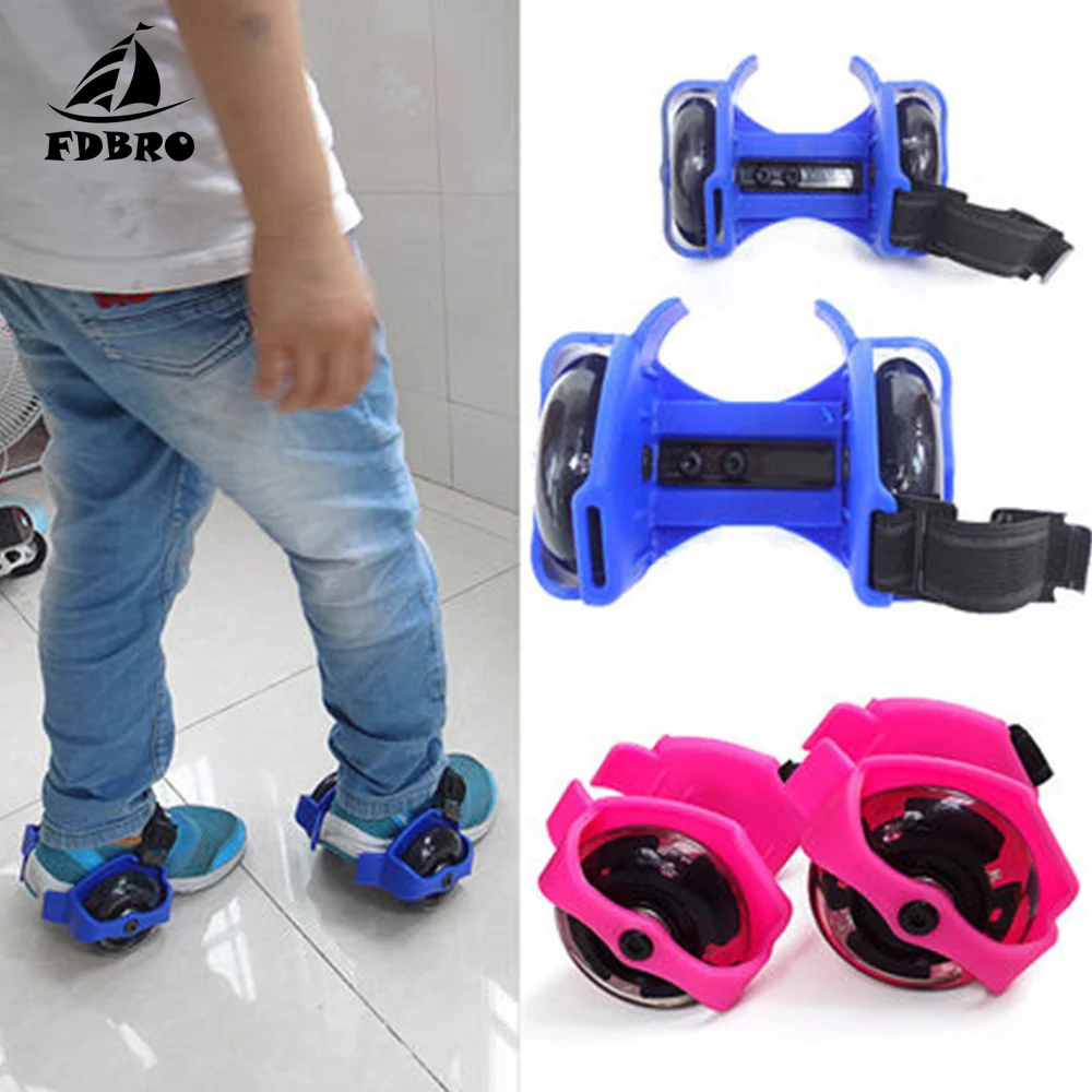 Фдбро роликовый ролик Вихревой шкив регулируемый каблук простая роликовая обувь