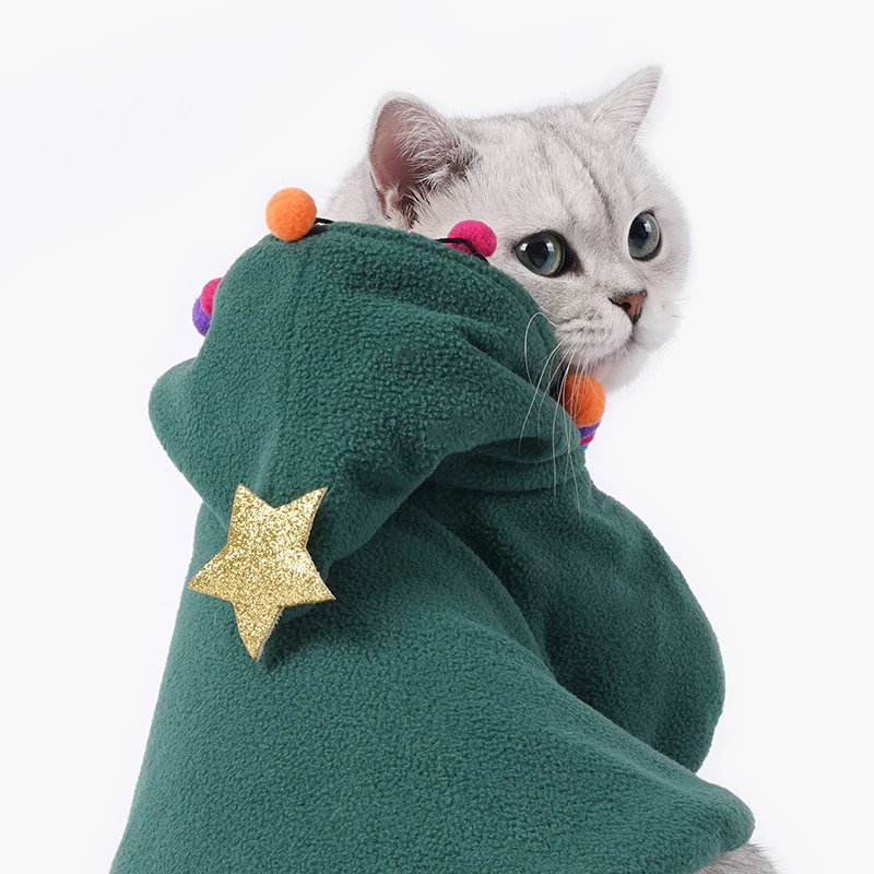 Роскошная Одежда для собак с изображением животных Рождество Весна зима теплая