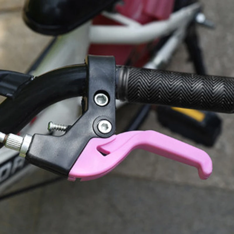 

1 Pair High Quality Useful Lightweight Bicycle Brake Handle 2-finger Mountain Cycling Brake Levers Bike Accessories 4 Colors