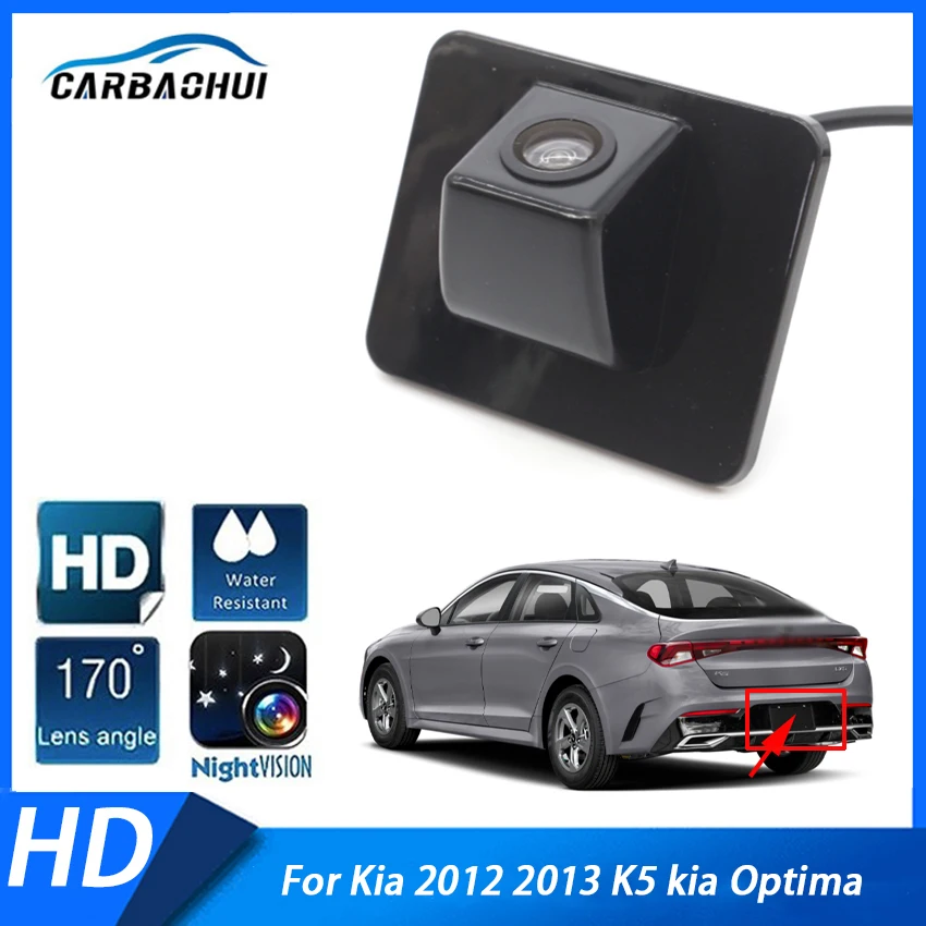 

170 Degree 1080x720P HD Night Vision Vehicle Rear View Reverse Camera High quality RCA For Kia 2012 2013 K5 kia Optima Car