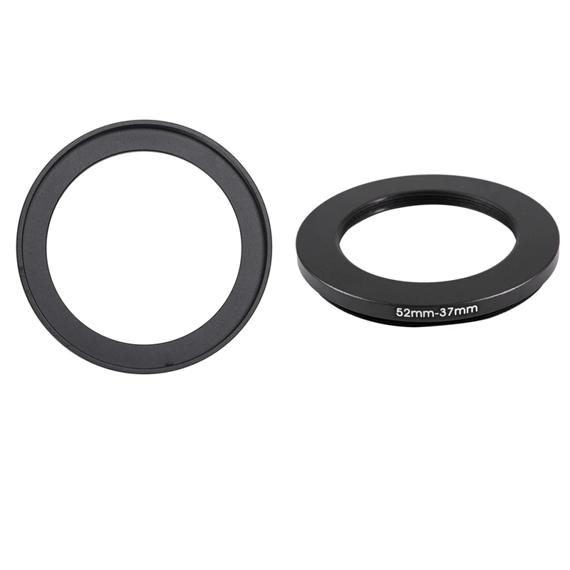 52 мм-37 мм от до 37 черный понижающий кольцевой адаптер для камеры и замена кольца