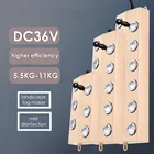 Беззвучный генератор тумана DC36V ультразвуковой распылитель 6-12 голов увлажнитель воздуха садовый пейзаж туман чайник 5,5-11 кг  ч диффузор воды