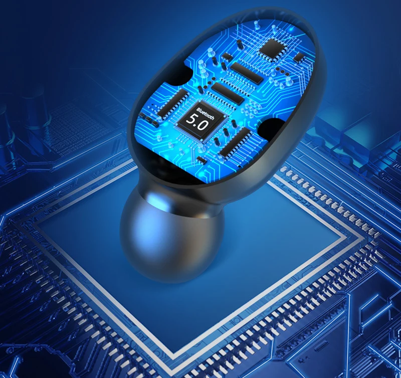 CVC8.0 шумоподавление Bluetooth наушники тяжелый бас Беспроводные наушники с функцией динамика беспроводная гарнитура Earbus