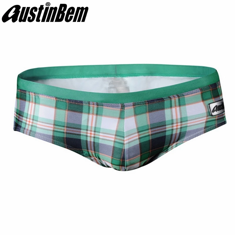 Купальные костюмы AUSTINBEM, купальные костюмы для мужчин, Maillot De Bain Homme, сексуальные, с низкой талией, сетчатые мужские плавки для пляжа, купальный костюм с шортами - Цвет: 03
